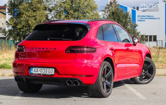 Porsche Macan GTS 4x4 A/T, 265kW (2017) / AJ NA SPLÁTKY / PROTIÚČET / 2017 červená