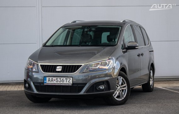 Seat Alhambra 2.0 TDI Style, 103kW (2015) / AJ NA SPLÁTKY / PROTIÚČET / 2015 - hlavní pohled