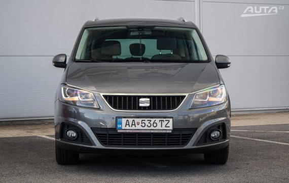 Seat Alhambra 2.0 TDI Style, 103kW (2015) / AJ NA SPLÁTKY / PROTIÚČET / 2015 šedá