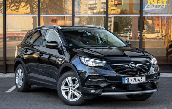 Opel Grandland X 1.6 CDTI Innovation OPC Line / 88kW / A6 / ZÁRUKA / AJ NA SPLÁTKY / PROTIÚČET 2018 černá