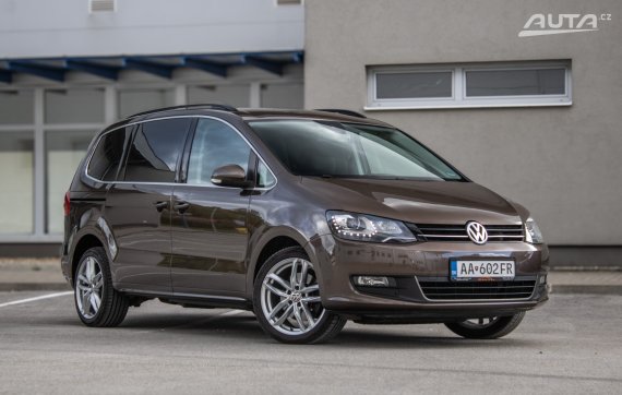 Volkswagen Sharan 2.0 TDI BMT 103kW MT/6 2012 - 7 Miest / AJ NA SPLÁTKY / PROTIÚČET 2012 hnědá