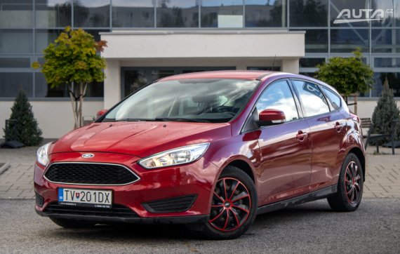 Ford Focus 1.0 EcoBoost Trend / 74kW / M5 / ZÁRUKA / AJ NA SPLÁTKY / PROTIÚČET 2015 - hlavní pohled