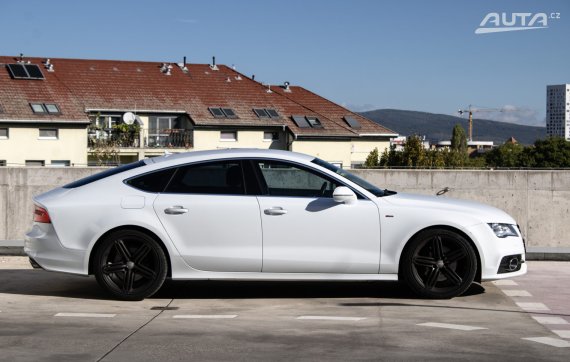 Audi A7 S-line 3.0 TDI Quattro 180kW AT/7 2014 / AJ NA SPLÁTKY / PROTIÚČET 2014 bílá