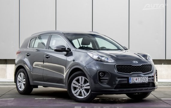 Kia Sportage 1.6 GDi 2WD / 97kW / M6 / ZÁRUKA / AJ NA SPLÁTKY / PROTIÚČET 2017 šedá