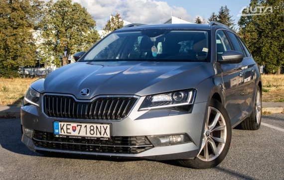 Škoda Superb Combi 2.0 TDI DSG, 110kW (2016) / AJ NA SPLÁTKY / PROTIÚČET / 2016 šedá