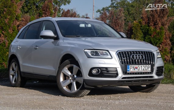 Audi Q5 2.0 TDI Quattro S Tronic / 130kW / A7 / AJ NA SPLÁTKY / PROTIÚČET 2012 stříbrná metalíza