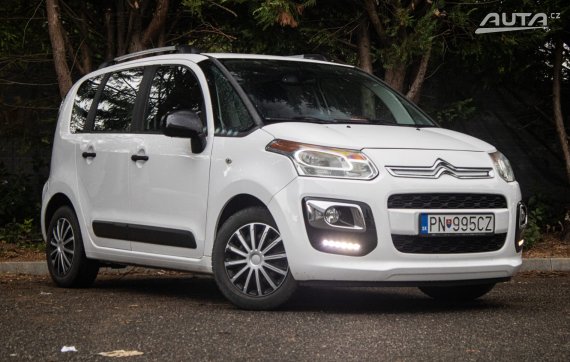 Citroën C3 Picasso 1.4 VTi, 70kW (2016) / AJ NA SPLÁTKY / PROTIÚČET / 2016 bílá