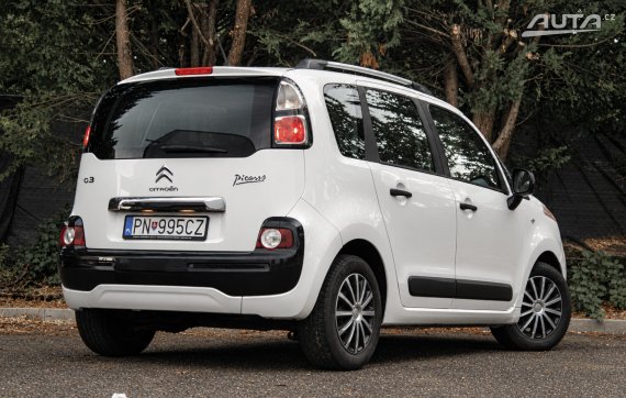 Citroën C3 Picasso 1.4 VTi, 70kW (2016) / AJ NA SPLÁTKY / PROTIÚČET / 2016 bílá