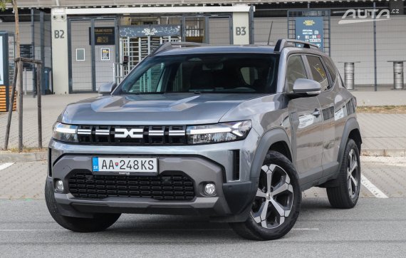 Dacia Duster 1.2 TCe mHEV, 96kW (2024) / AJ NA SPLÁTKY / PROTIÚČET / 2024 - hlavní pohled