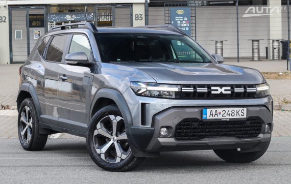Dacia Duster 1.2 TCe mHEV, 96kW (2024) / AJ NA SPLÁTKY / PROTIÚČET / 2024 šedá