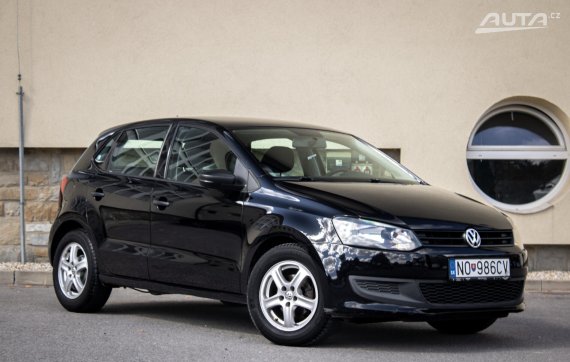 Volkswagen Polo 1.2 TDI, 55kW, M5, 5d., 2011  / AJ NA SPLÁTKY / PROTIÚČET / 2011 černá