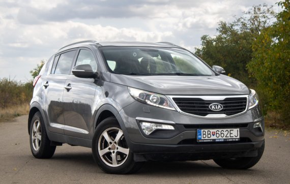 Kia Sportage 2.0 CRDi 4WD / 135kW / A6 / ZÁRUKA / AJ NA SPLÁTKY / PROTIÚČET 2011 šedá