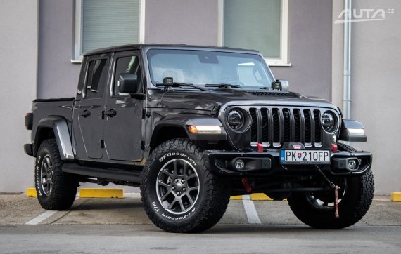 Jeep Gladiator 3.0 CRD 4WD A/T, 194 kW, A8, 4d. / AJ NA SPLÁTKY / PROTIÚČET / 2021 šedá