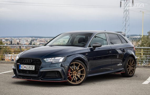 Audi A3 Sportback 2.0 TDI quattro S tronic S line, 135kW (2019) / AJ NA SPLÁTKY / PROTIÚČET / 2019 - hlavní pohled