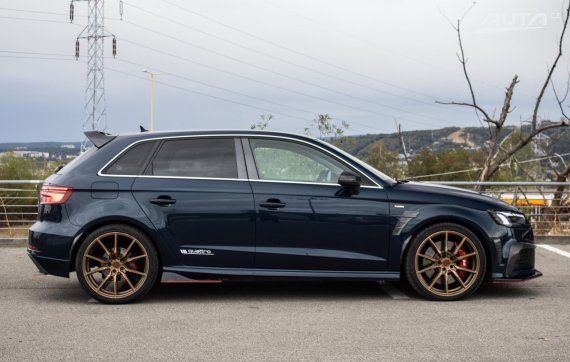 Audi A3 Sportback 2.0 TDI quattro S tronic S line, 135kW (2019) / AJ NA SPLÁTKY / PROTIÚČET / 2019 modrá