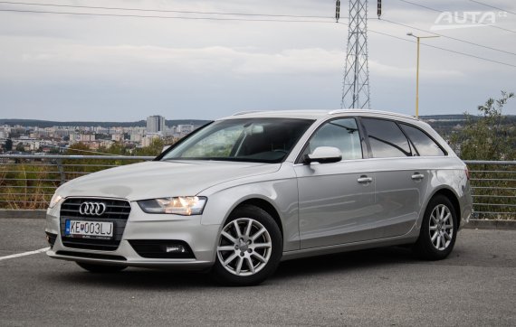 Audi A4 Avant 2.0 TDI, 100kW (2013) / AJ NA SPLÁTKY / PROTIÚČET / 2013 - hlavní pohled
