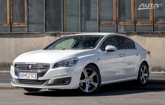 Peugeot 508 2.0 BlueHDi GT / 133kW / A6 / ZÁRUKA / AJ NA SPLÁTKY / PROTIÚČET 2016 - hlavní pohled