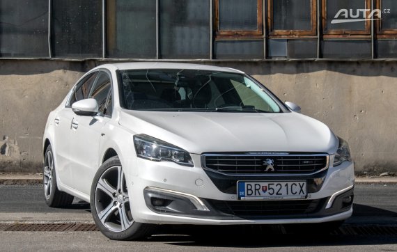 Peugeot 508 2.0 BlueHDi GT / 133kW / A6 / ZÁRUKA / AJ NA SPLÁTKY / PROTIÚČET 2016 bílá