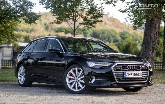 Audi A6 Avant Quattro 170kW AT/8 2018 / AJ NA SPLÁTKY / PROTIÚČET 2018 černá