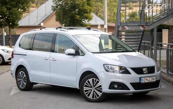 Seat Alhambra 2.0 TDI Xcellence Family 4Drive / 130kW / A7 / ZÁRUKA / AJ NA SPLÁTKY / PROTIÚČET 2020 stříbrná metalíza