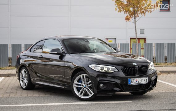 BMW Rad 2 Coupé 220d A/T, 135kW (2016) / AJ NA SPLÁTKY / PROTIÚČET / 2016 černá
