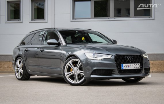 Audi A6 Avant 3.0 TDI DPF S line, 150 kW, M6, 5d. / AJ NA SPLÁTKY / PROTIÚČET / 2012 šedá