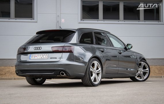 Audi A6 Avant 3.0 TDI DPF S line, 150 kW, M6, 5d. / AJ NA SPLÁTKY / PROTIÚČET / 2012 šedá