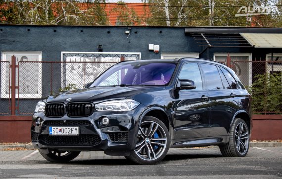 BMW X5 M F85 / 423kW / A8 / ZÁRUKA / AJ NA SPLÁTKY / PROTIÚČET 2017 - hlavní pohled