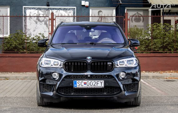 BMW X5 M F85 / 423kW / A8 / ZÁRUKA / AJ NA SPLÁTKY / PROTIÚČET 2017 černá