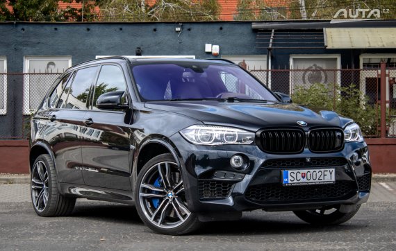 BMW X5 M F85 / 423kW / A8 / ZÁRUKA / AJ NA SPLÁTKY / PROTIÚČET 2017 černá