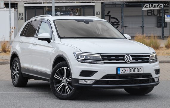 Volkswagen Tiguan 2.0 TDI 4MOTION DSG, 110kW (2016) / AJ NA SPLÁTKY / PROTIÚČET / 2016 bílá