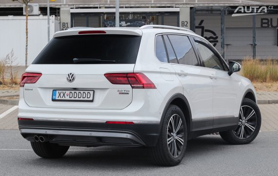 Volkswagen Tiguan 2.0 TDI 4MOTION DSG, 110kW (2016) / AJ NA SPLÁTKY / PROTIÚČET / 2016 bílá