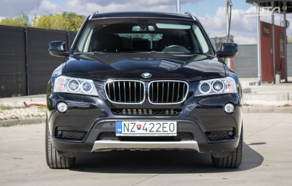 BMW X3 xDrive20d A/T, 135 kW, A8, 5d. / AJ NA SPLÁTKY / PROTIÚČET / 2012 černá