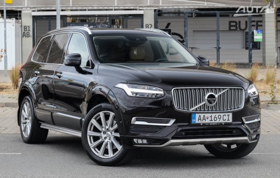 Volvo XC90 D5 Drive-E Inscription AWD A/T, 171kW (2015) / AJ NA SPLÁTKY / PROTIÚČET / 2015 černá