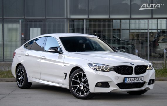 BMW Rad 3 GT F34 320d xDrive M Sport / 140kW / A8 / ZÁRUKA / AJ NA SPLÁTKY / PROTIÚČET 2019 bílá