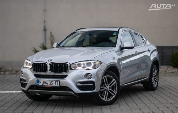 BMW X6 xDrive30d 190kW AT/8 2015 / AJ NA SPLÁTKY / PROTIÚČET 2015 - hlavní pohled