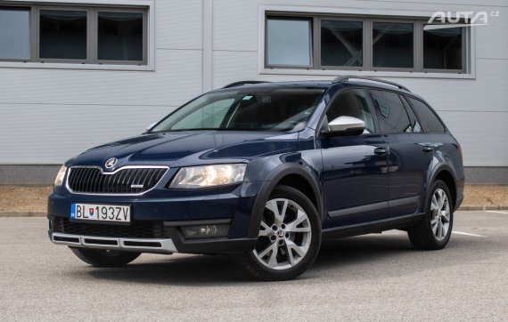 Škoda Octavia Combi 2.0 TDI Scout 4x4 DSG, 135kW (2015) / AJ NA SPLÁTKY / PROTIÚČET / 2015 - hlavní pohled