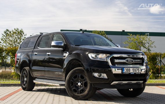 Ford Ranger 3.2 TDCi DoubleCab 4x4 LIMITED, 147kW (2019) 2019 černá