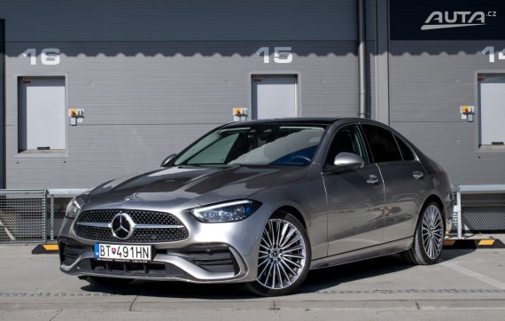 Mercedes-Benz C trieda Sedan C200 mHEV 4MATIC / 150kW / A9 / ZÁRUKA / AJ NA SPLÁTKY / PROTIÚČET 2022 - hlavní pohled