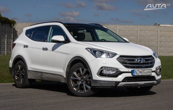 Hyundai Grand Santa Fe 2.2 CRDi 4x4 Xpossible, 147 kW, A6 / AJ NA SPLÁTKY / PROTIÚČET / 2017 bílá