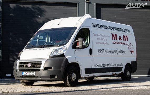 Fiat Ducato 2.3 JTD, 96kW (2013) / AJ NA SPLÁTKY / PROTIÚČET / 2013 - hlavní pohled