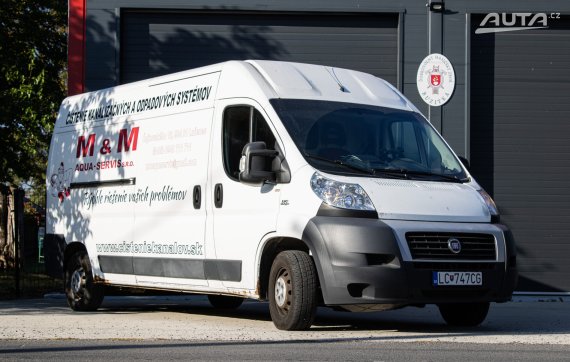 Fiat Ducato 2.3 JTD, 96kW (2013) / AJ NA SPLÁTKY / PROTIÚČET / 2013 bílá