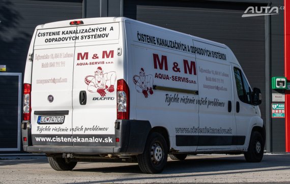 Fiat Ducato 2.3 JTD, 96kW (2013) / AJ NA SPLÁTKY / PROTIÚČET / 2013 bílá