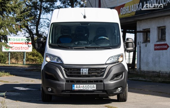 Fiat Ducato 2.2 MultiJet, 103kW (2022) / AJ NA SPLÁTKY / PROTIÚČET / 2022 bílá