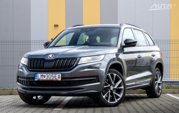 Škoda Kodiaq 2.0 TDI Sportline DSG 4x4 / 140kW / A7 / ZÁRUKA / AJ NA SPLÁTKY / PROTIÚČET