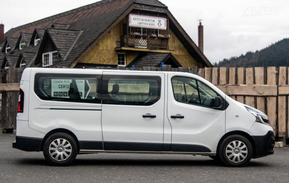 Renault Trafic Minibus Cool Pass L2 2020 88kW MT/6 / AJ NA SPLÁTKY / PROTIÚČET 2020 bílá