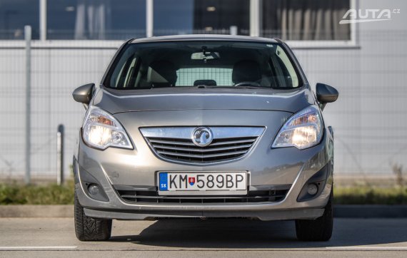 Opel Meriva 1.4 16V 74kW MT/5 2013 / AJ NA SPLÁTKY / PROTIÚČET 2013 hnědá