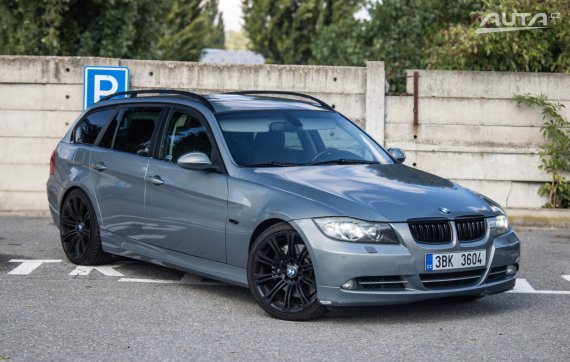BMW Rad 3 Touring 335xi xDrive E91 2008 2008 modrá