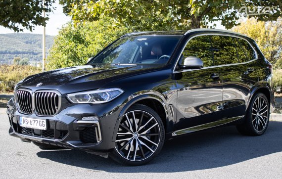 BMW X5 xDrive M50d A/T, 294kW (2019) / AJ NA SPLÁTKY / PROTIÚČET / 2019 černá