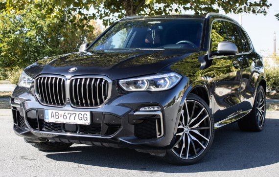 BMW X5 xDrive M50d A/T, 294kW (2019) / AJ NA SPLÁTKY / PROTIÚČET / 2019 černá